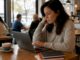 Person planning removalists booking at home