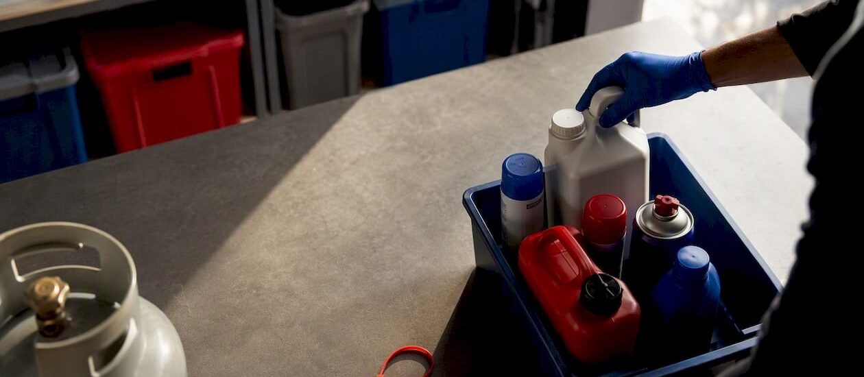 Household items sorted before a move