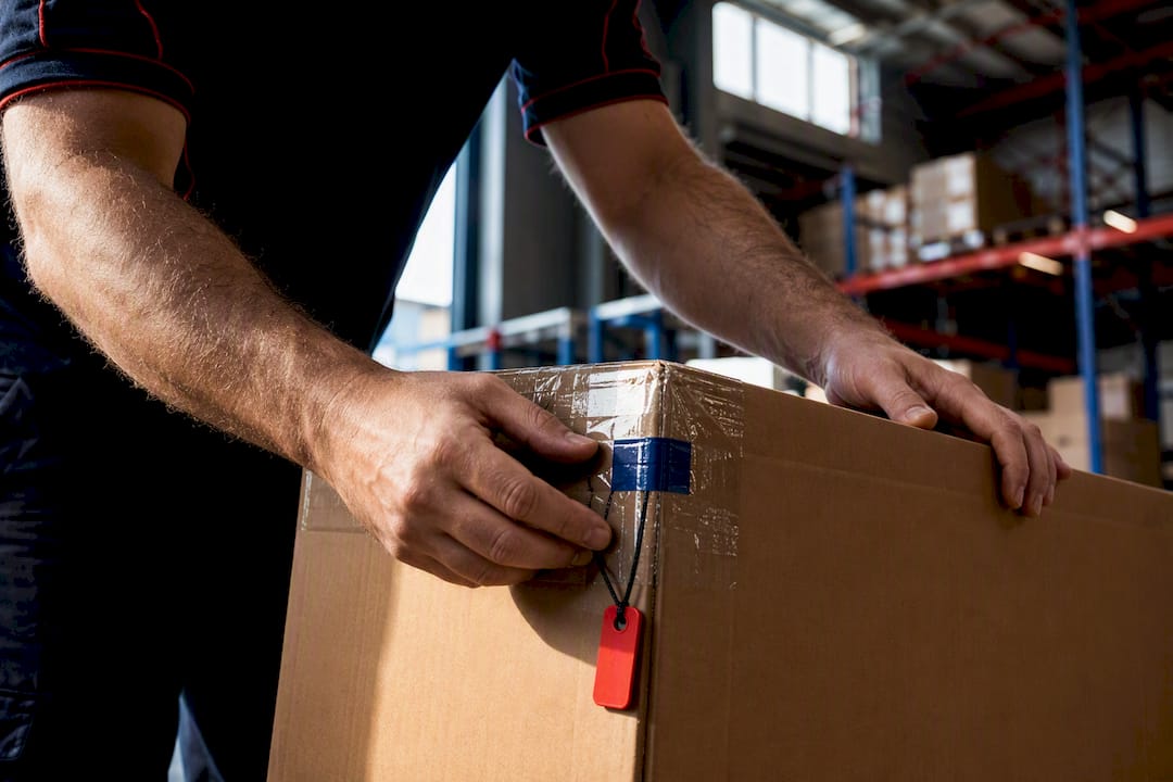Moving carton inspected for insurance risk